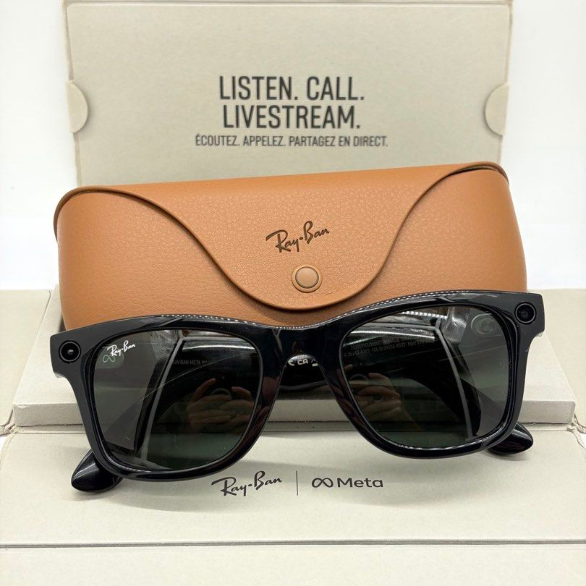 Ray-Ban Meta Watfarer Gen 1 AI Smart Glasses RW4006 Secondary image