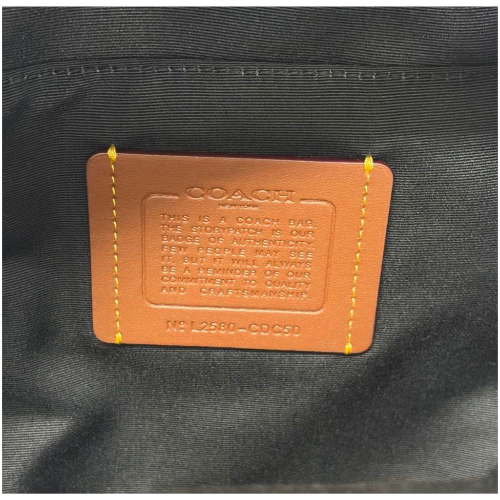 Coach West Pack Bag in Signature Canvas