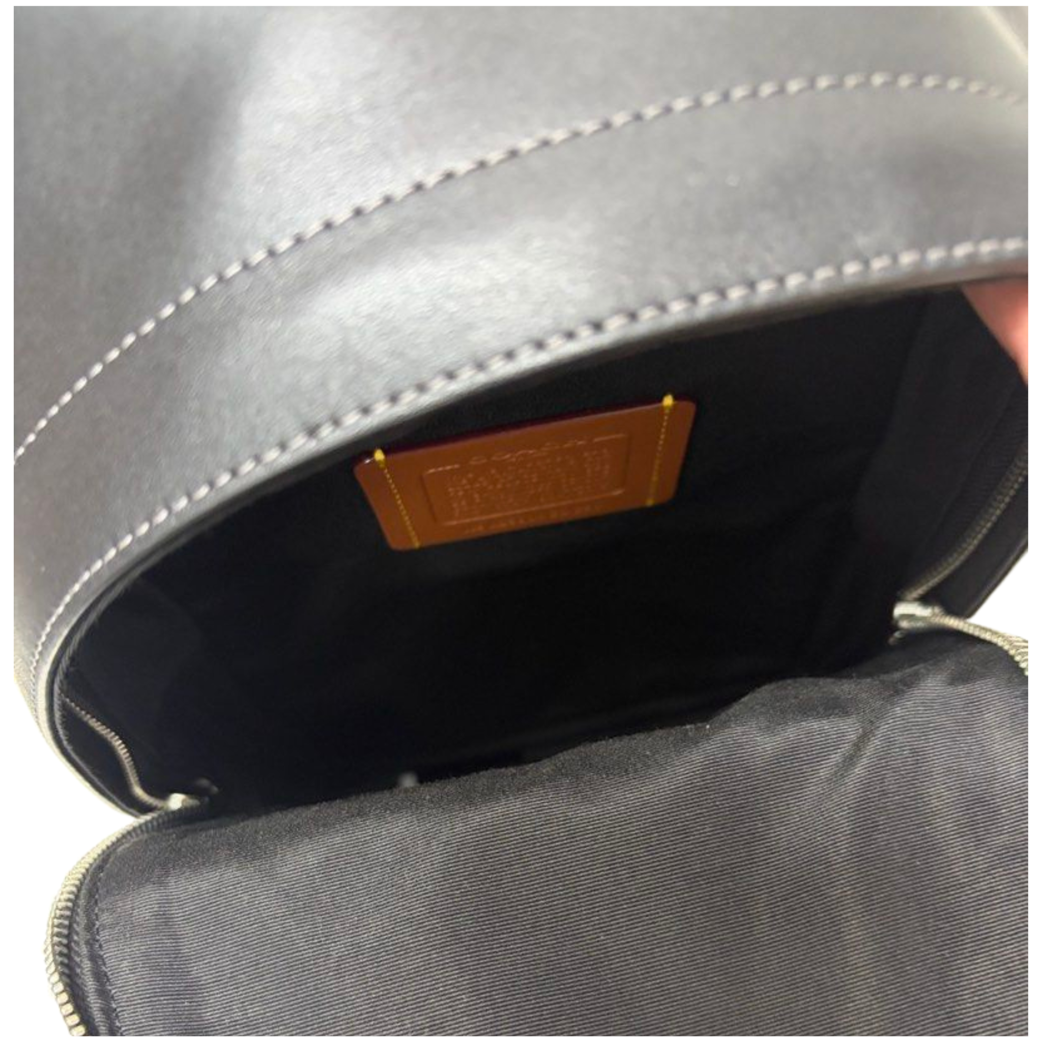 Coach West Pack Bag in Signature Canvas