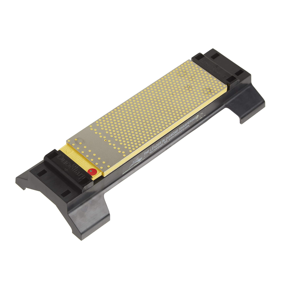Diamond Machining Technology (DMT) 8-in. DuoSharp Plus Bench Stone Whetstone Extra Fine/Fine Grit Diamond Sharpening Stone with Base Main image