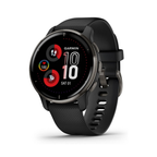 Garmin Venu 2 Plus, GPS Smartwatch with Call and Text, Advanced Health Monitoring and Fitness Features, Slate with Black Band