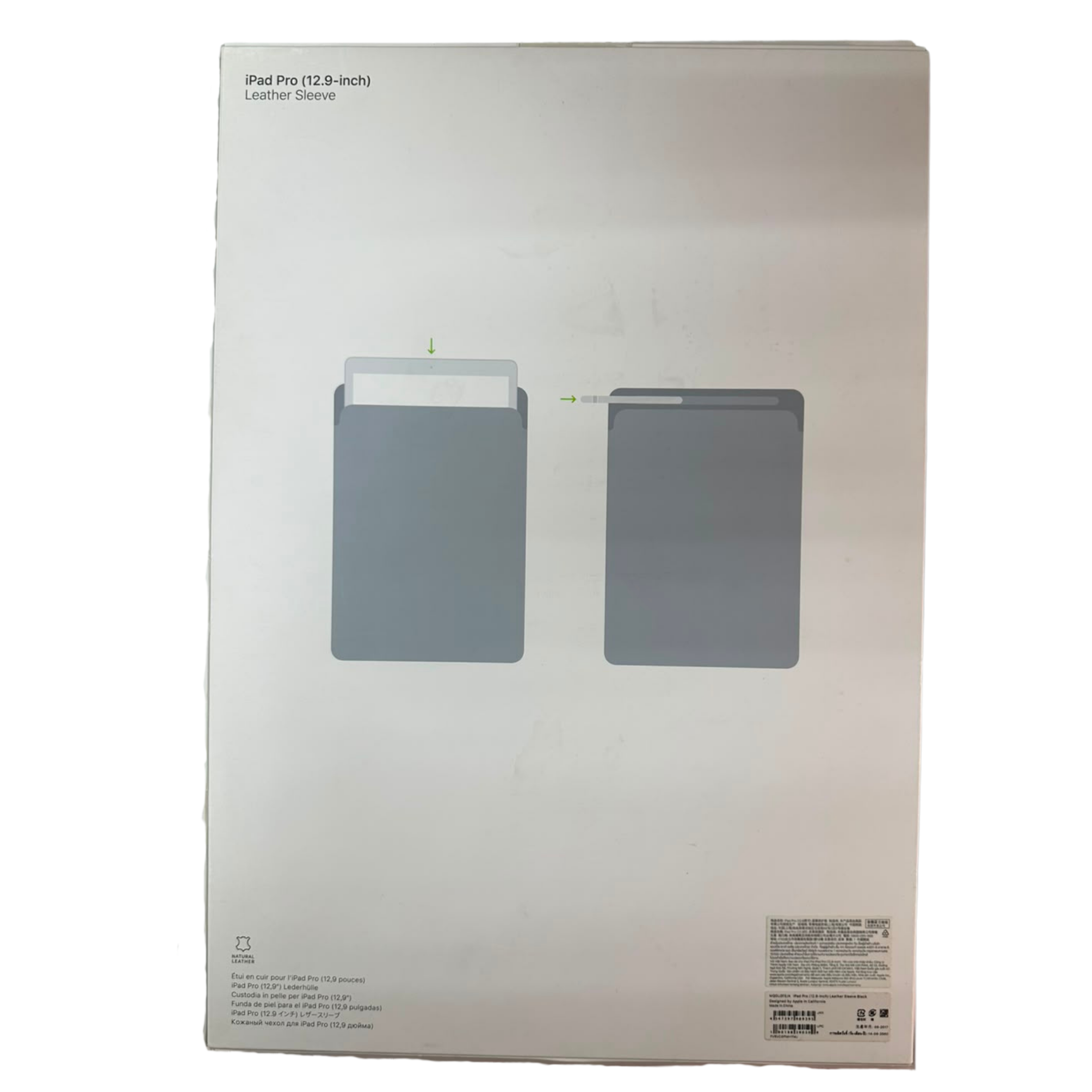 Apple Leather Sleeve for 12.9-inch iPad Pro