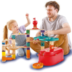 HAPE E6027 Quadrilla Stack Track Bucket Set