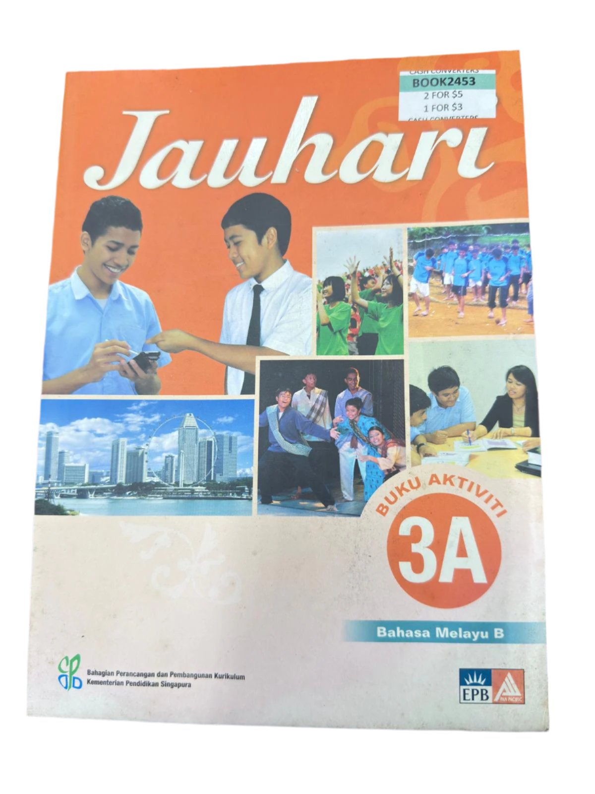 Jauhari Buku Aktiviti 3A Bahasa Melayu B Marshall Cavendish Paperback Main image