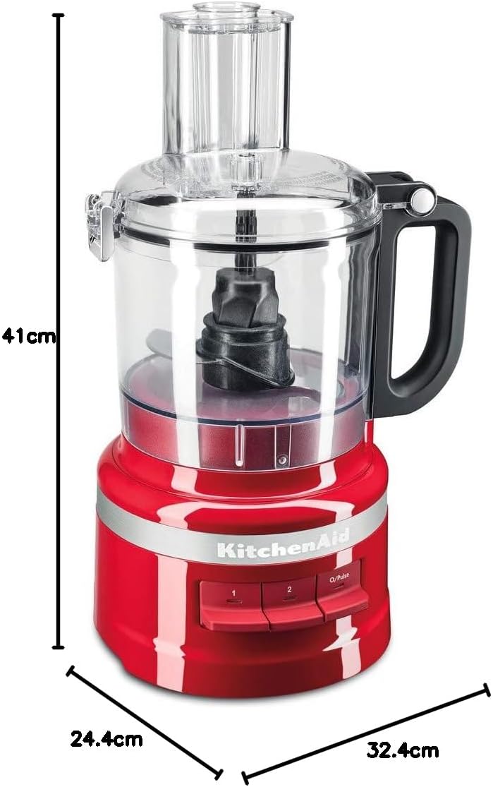 KitchenAid 5KFP0719-7 Cup Food Processor 1.7L Empire Red