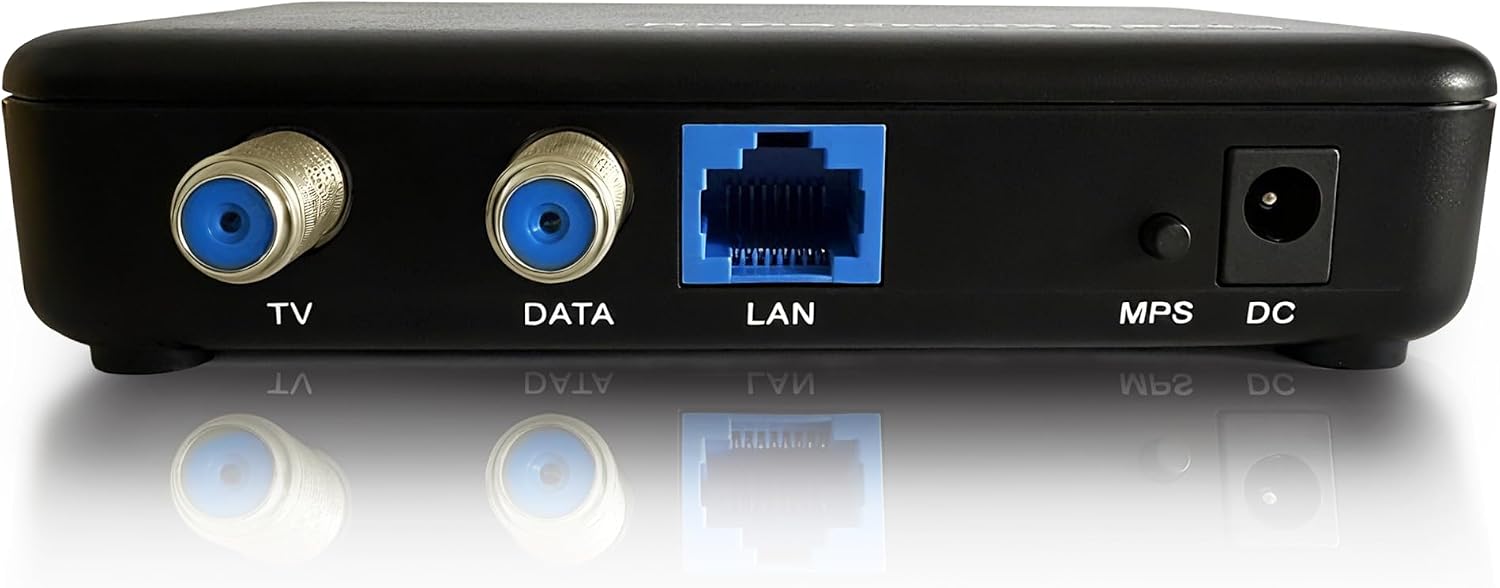 Kiwee Broadband MoCA 2.5 Adapter with Dual 2.5GbE