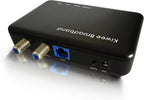 Kiwee Broadband MoCA 2.5 Adapter with Dual 2.5GbE