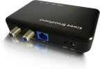 Kiwee Broadband MoCA 2.5 Adapter with Dual 2.5GbE