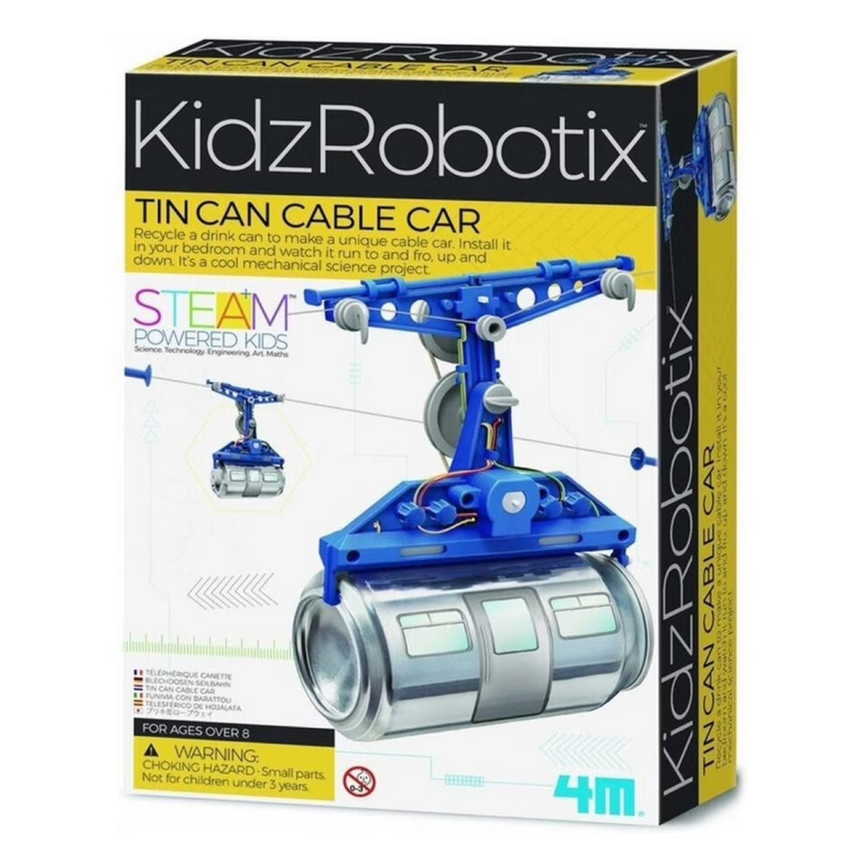 KidzRobotixTin Can Cable Car UPC Main image