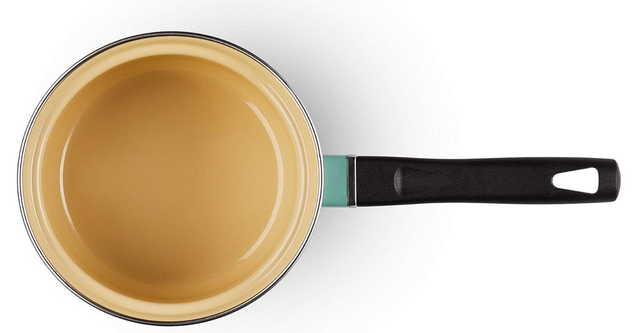 Le Creuset Enameled Pot EOS Saucepan, 5.5 inches 14 cm Cool Mint