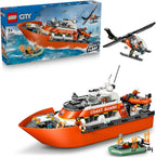 Lego City Coast Guard Rescue Boat & Helicopter 60504 Kids