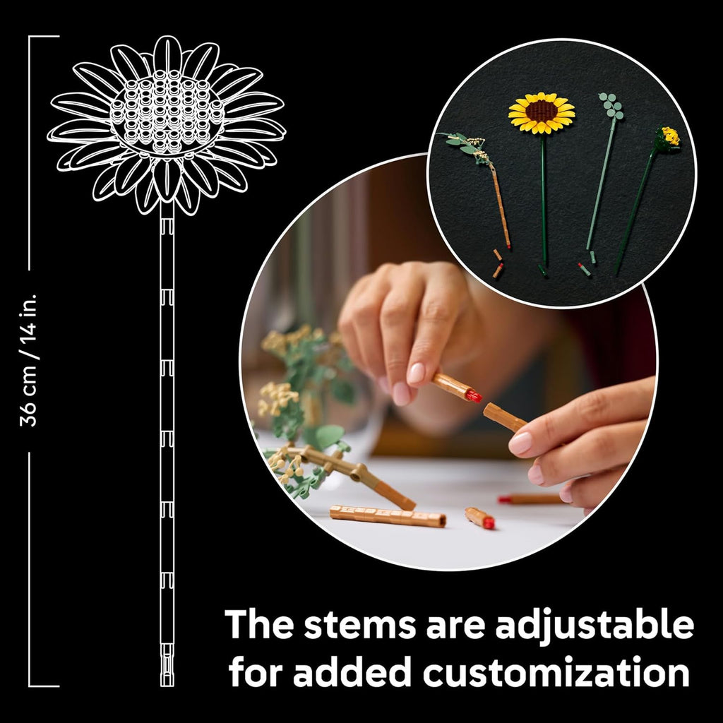 Lego Botanicals Sunflower Bouquet 11502 Flower Decor