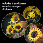 Lego Botanicals Sunflower Bouquet 11502 Flower Decor
