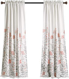 LUSH DÉCOR CURTAIN PANEL PAIR 52X84IN BLUSH
