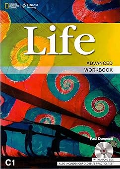 Life Advanced: Workbook with Key and Audio CD Perfect Paperback Main image