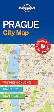 Lonely Planet Prague City Map