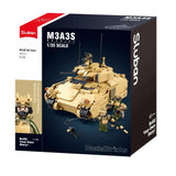 MB M3A3S Bradley Scale 1:35 905 Pcs