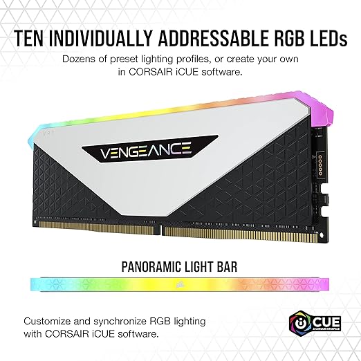 CORSAIR COMPUTER RAM-2X16GB/DDR4/3600MHZ CORSAIR /VENGEANCE RGB PRO Secondary image