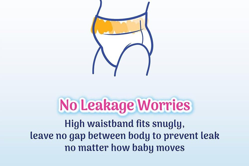 MamyPoko Air Fit Pants Baby Diapers, M, 6-12kg, 58 Pcs x 3 Packs