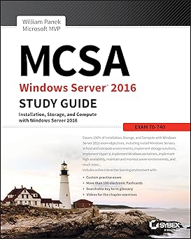 MCSA Windows Server 2016 Study Guide: Exam 70-740 Main image