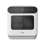 Midea MDWS-2703 White Health Washing Mini Plus Dishwasher, 6L