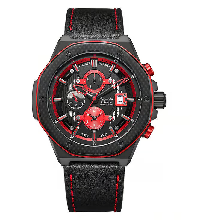 ALEXANDRE CHRISTIE 6600MCLIPBARE Panther X Series 6600 MCL Chronograph Watch for Men Main image