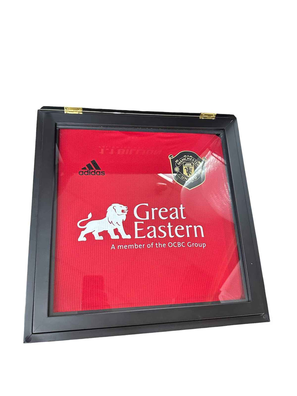 Manchester United Framed Adidas Home Jersey Display