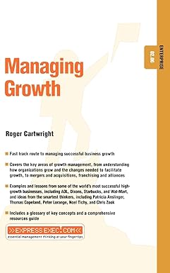 Managing Growth: Enterprise 02.06 (Express Exec) Paperback Main image