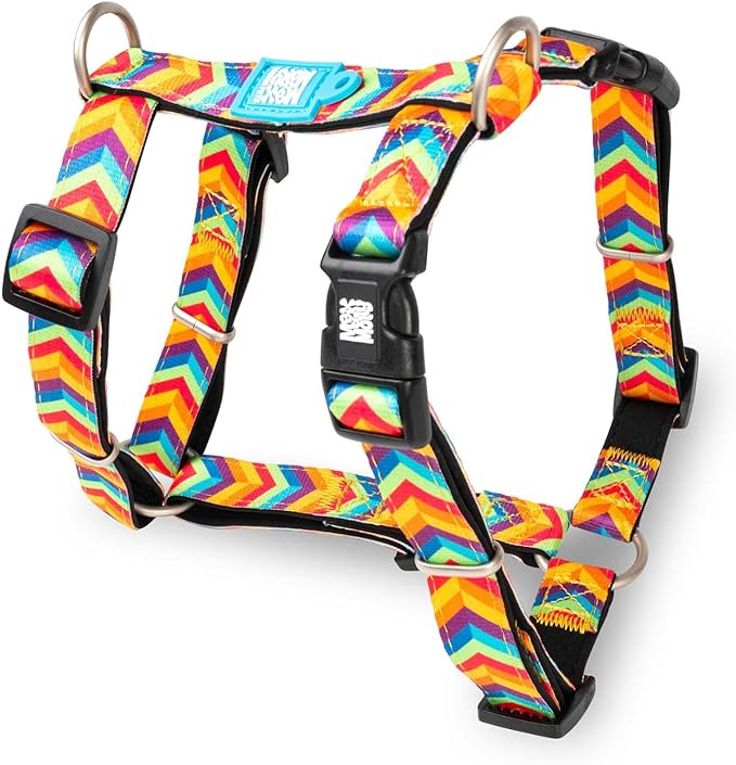 Max & Molly Ultra Comfortable Padded Neoprene Dog Step-in Sport Harness, Secure, Adjustable, and Easy Control Large Main image
