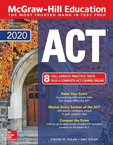 McGraw-Hill Education ACT 2020 Edition Main image