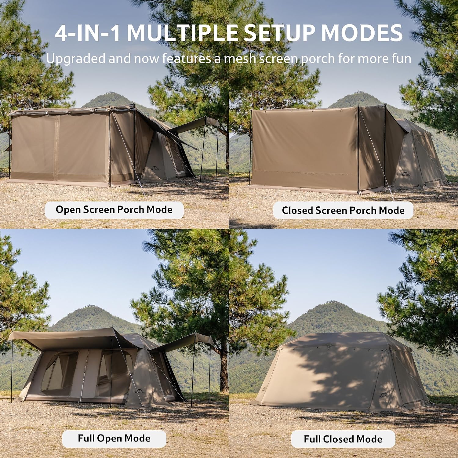 Naturehike Village Instant Tent 4 Person