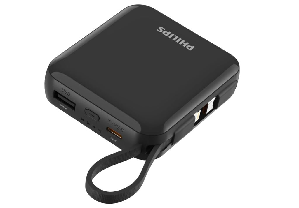 Philips DLP5713 Black 10000mAh Powerbank