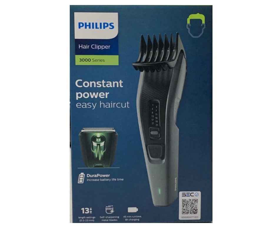 Philips Hair Clipper Series 3000 HC3525/15 with Constant Performance, Simple Haircut