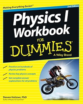 Physics I Workbook For Dummies Paperback Main image