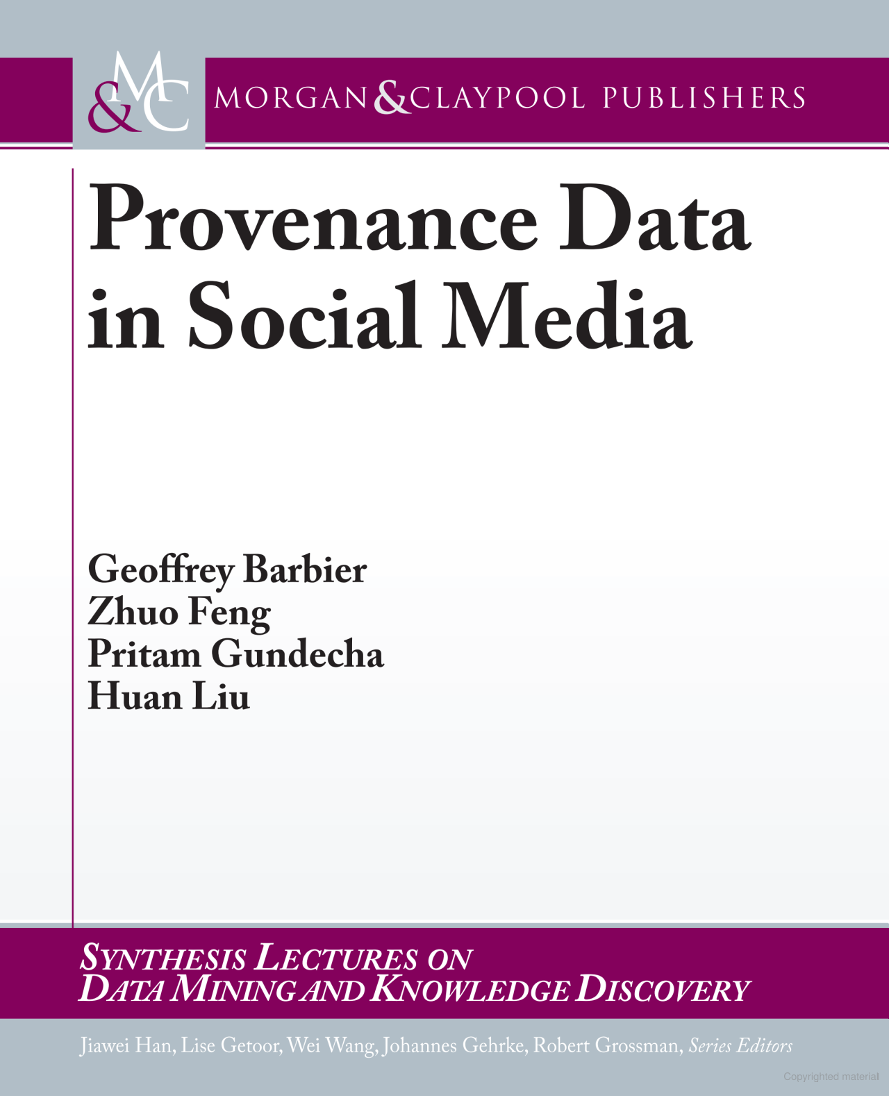 Provenance Data in Social Media Main image