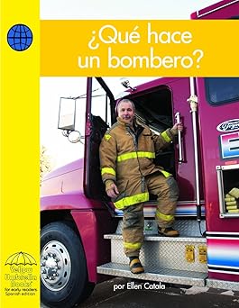 Que Hace Un Bombero? / What Does a Firefighter Do? (Yellow Umbrella Books) (Spanish Edition) Library Binding Main image
