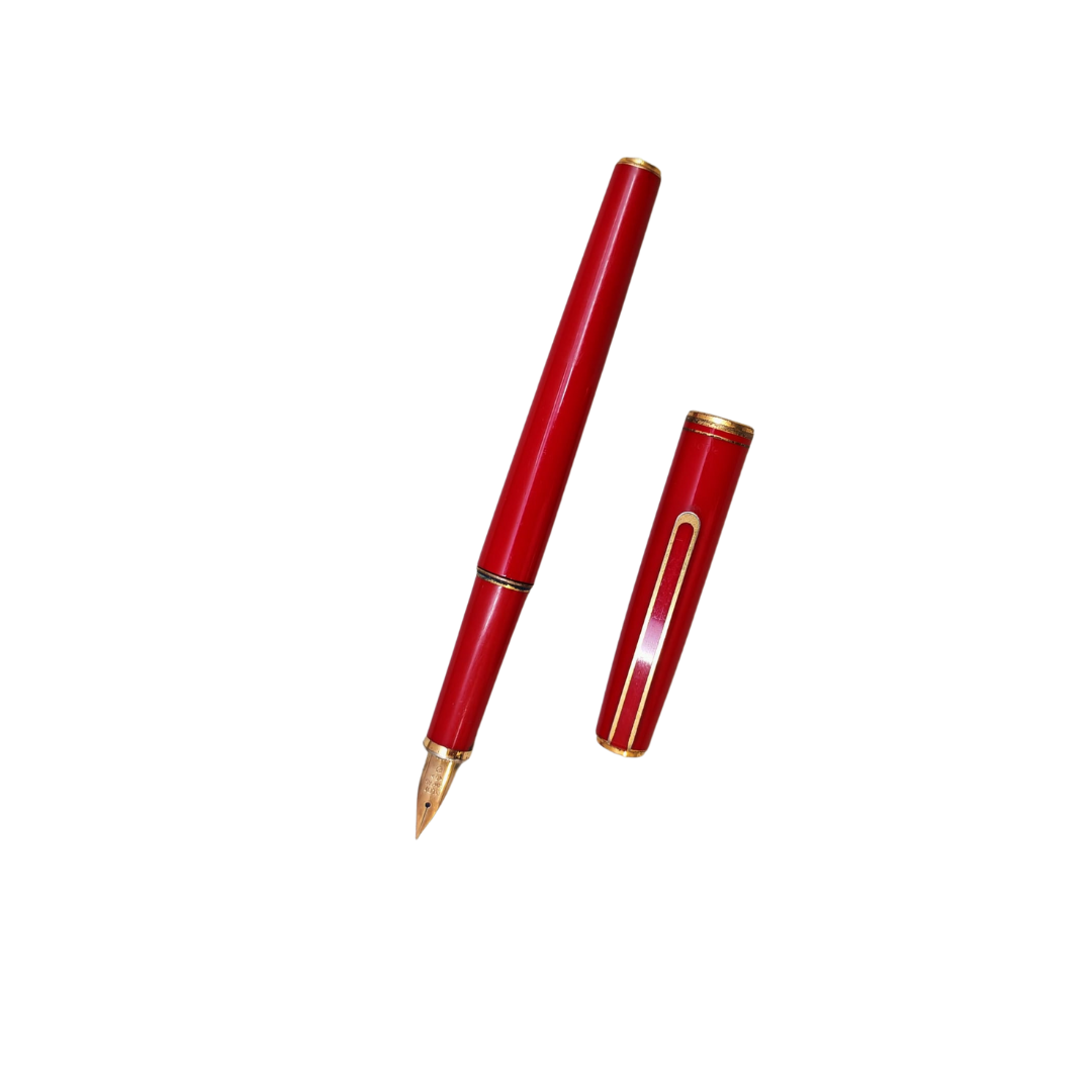 PILOT PEN-FOUNTAIN/RED/GOLD/14K Secondary image
