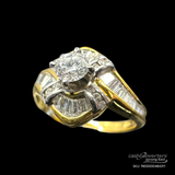 Diamond Ring 18K Yellow Gold