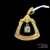 Diamond Gold Pendant 18K Yellow Gold