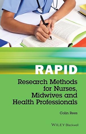 Rapid Research Methods For Nurses, Midwives And Health Professionals Main image