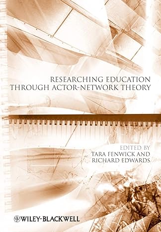 Researching Education Through Actor-Network Theory Main image
