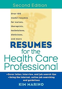 Resumes for the Health Care Professional Main image
