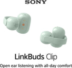 Sony LinkBuds Clip Truly Wireless Open-Ear Headphones Green