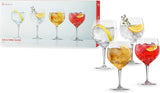 Spiegelau Special Gin and Tonic Glasses Set of 4 - European-Made Crystal, Modern Cocktail Glassware, Dishwasher Safe, Professional Quality Cocktail Glass Gift Set - 21 oz