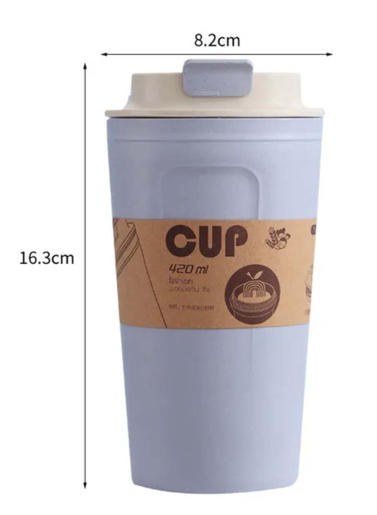 420ml Blue Travelling Cup Main image