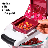 OXO Good Grips Quick Release Multi Cherry Pitter 7.8 x 3.7 x 2.5 White