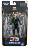 Marvel Legends Series Disney Plus Sharon Carter Falcon and the Winter Soldier MCU Series Action Figure 6-inch Collectible Toy, includes 4 accessories and 2 Build-A-Figure Part (F3860)