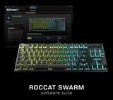 Roccat ROC-12-572 Vulcan TKL Pro Linear Red Switch Mechanical Gaming Keyboard