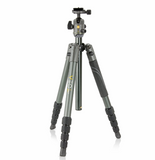 Vanguard VEO 2 265AB Aluminum Travel Tripod with VEO 2 BH-50 Ball Head for Sony, Nikon, Canon, Fujifilm Mirrorless, Compact System Camera (CSC), DSLR