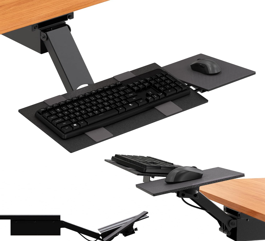 KT2 Ergonomic Under Desk Adjustable Height Angle Sit to Stand Up Key Cash Converters